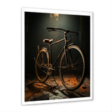 Bronze Balance Bicycle - Bicycle Canvas Wall Art