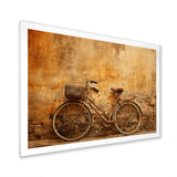 Caramel Commute Bicycle - Bicycle Canvas Wall Art