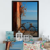 Cobalt Cruiser Bicycle - Bicycle Canvas Wall Art