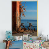 Cobalt Cruiser Bicycle - Bicycle Canvas Wall Art