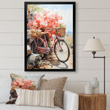 Coral Cruise Bicycle - Bicycle Canvas Wall Art