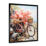 Coral Cruise Bicycle - Bicycle Canvas Wall Art