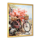 Coral Cruise Bicycle - Bicycle Canvas Wall Art