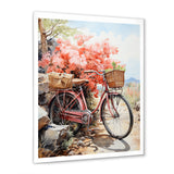 Coral Cruise Bicycle - Bicycle Canvas Wall Art