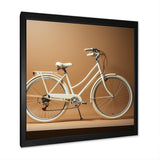 Ivory Itinerary Bicycle - Bicycle Canvas Wall Art