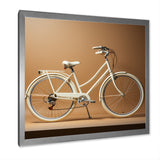 Ivory Itinerary Bicycle - Bicycle Canvas Wall Art