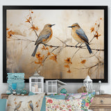 Minimalism Birds Paradise - Bird Floral Wall Art Prints