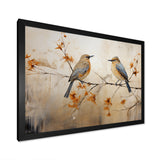 Minimalism Birds Paradise - Bird Floral Wall Art Prints