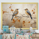 Minimalism Birds Paradise - Bird Floral Wall Art Prints