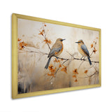 Minimalism Birds Paradise - Bird Floral Wall Art Prints
