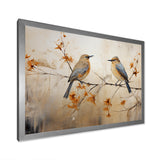 Minimalism Birds Paradise - Bird Floral Wall Art Prints
