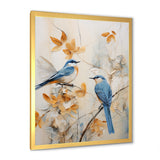 Minimalism Birds Paradise Floral Scenery - Bird Floral Home Decor Art