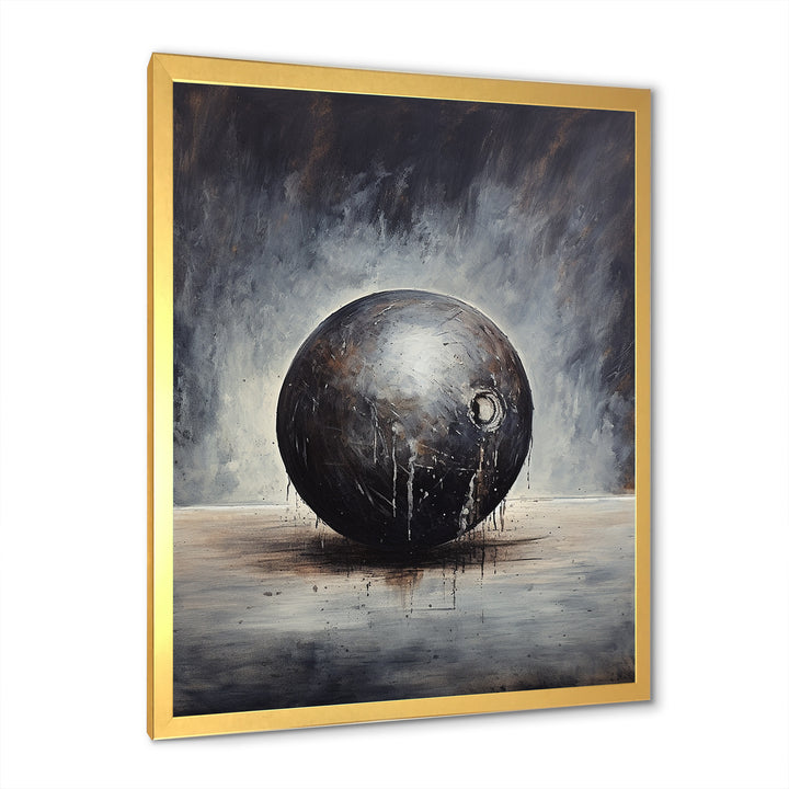 Bowling Slate Strike - Bowling Canvas Wall Art
