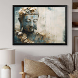 Religious Buddhism Statue - Spiritual Canvas Wall Art