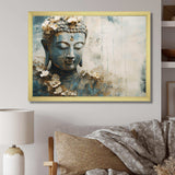 Religious Buddhism Statue - Spiritual Canvas Wall Art