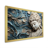 Religious Buddhism Statue I - Spiritual Canvas Wall Art