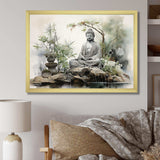 Zen Garden I - Spiritual Canvas Wall Art