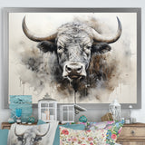 Minimalism Buffalo Bison Head - Buffalo Wall Decor