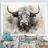 Minimalism Buffalo Bison Head - Buffalo Wall Decor