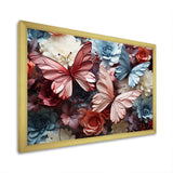 A Pastel Palette Creates A Whimsical Flight - Butterfly Wall Art Prints