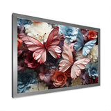 A Pastel Palette Creates A Whimsical Flight - Butterfly Wall Art Prints