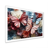 A Pastel Palette Creates A Whimsical Flight - Butterfly Wall Art Prints