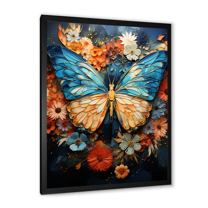 Celestial Visitors - Butterfly Bedroom Wall Art