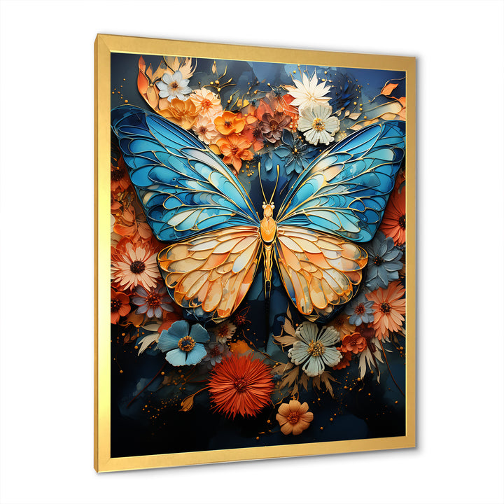 Celestial Visitors - Butterfly Bedroom Wall Art
