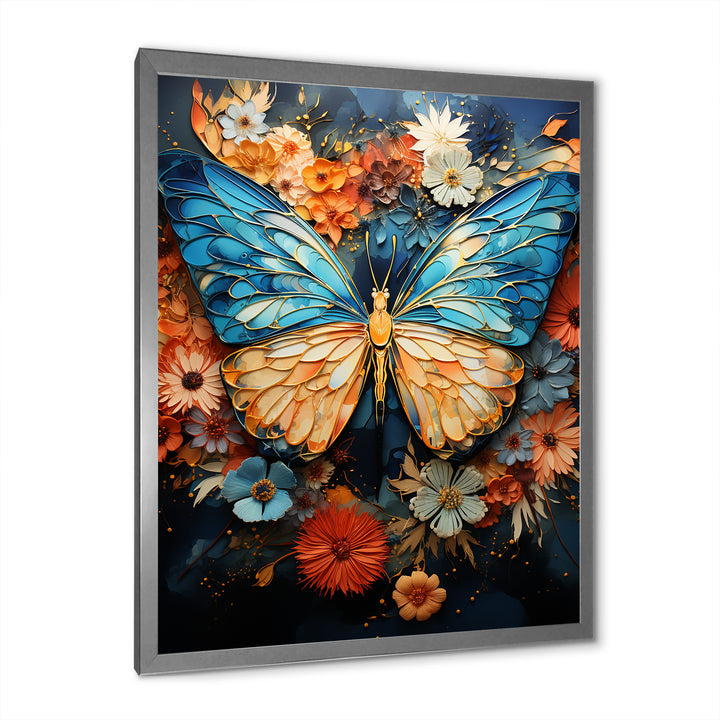 Celestial Visitors - Butterfly Bedroom Wall Art