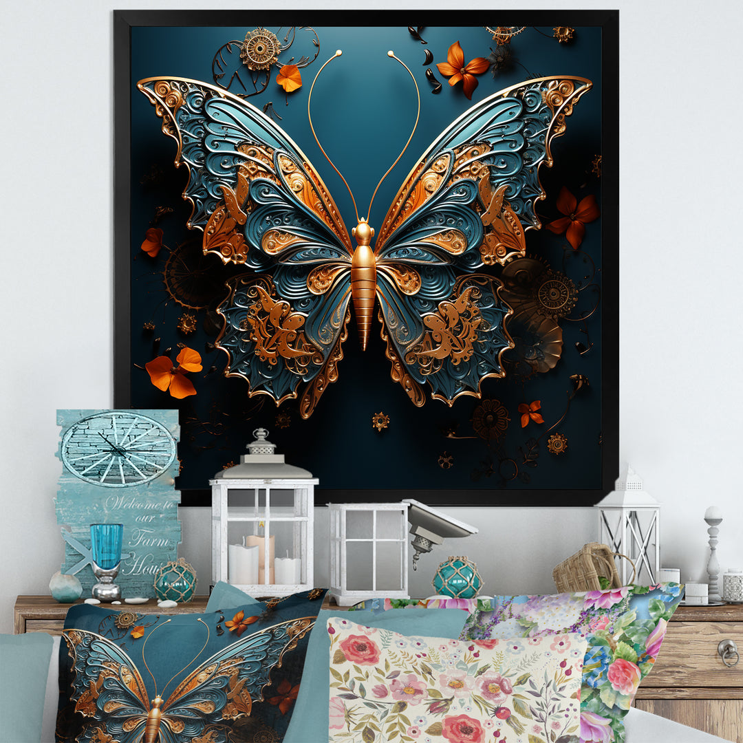 Enchanted Hues Transport Butterflies - Butterfly Wall Decor