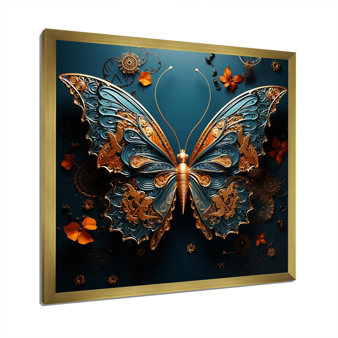 Enchanted Hues Transport Butterflies - Butterfly Wall Decor