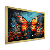 Butterfly Graffiti Style - Butterfly Living Room Wall Art