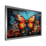 Butterfly Graffiti Style - Butterfly Living Room Wall Art