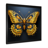 Lemon Yellow Tones Portray Butterflies - Butterfly Wall Decor