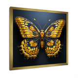 Lemon Yellow Tones Portray Butterflies - Butterfly Wall Decor