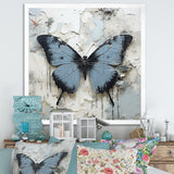 Urban Butterflies Graffiti Accents - Butterfly Wall Art Prints
