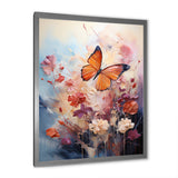 Butterfly Whimsical Flight Bouquet - Butterfly Living Room Wall Art