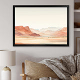 Minimalism Canyon View I - Landscapes Canvas Wall Art