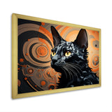 Cornish Rex Curves Cat - Cat Wall Decor