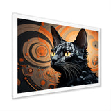 Cornish Rex Curves Cat - Cat Wall Decor