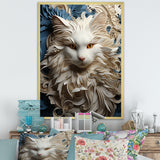 Persian Cat Purity Collage - Cat Living Room Wall Art