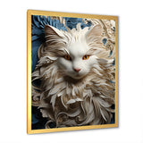 Persian Cat Purity Collage - Cat Living Room Wall Art