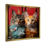 Pixie-bob Playmates Cats - Cat Canvas Wall Art