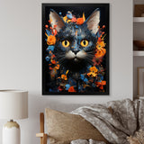 Pixie-bob Pondering Cat Collage - Cat Wall Decor
