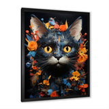 Pixie-bob Pondering Cat Collage - Cat Wall Decor