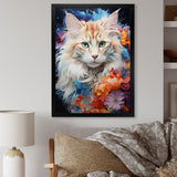 Ragamuffin Radiance Multicolor Cat Collage - Cat Wall Art Prints