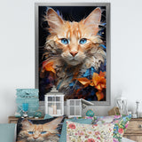 Ragamuffin Radiance Cat Collage - Brown Cat Wall Art