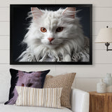 Selkirk Rex Cat Sophistication - Cat Bedroom Wall Art