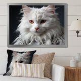 Selkirk Rex Cat Sophistication - Cat Bedroom Wall Art