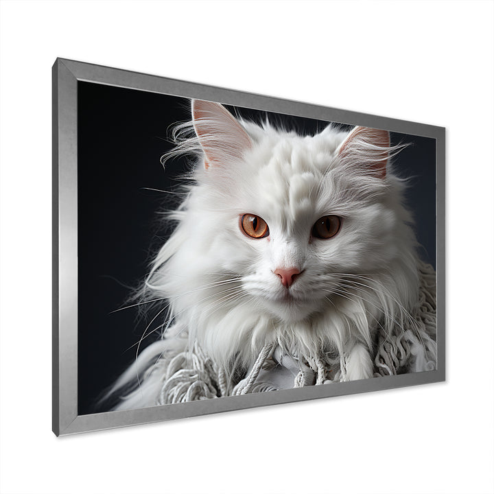 Selkirk Rex Cat Sophistication - Cat Bedroom Wall Art